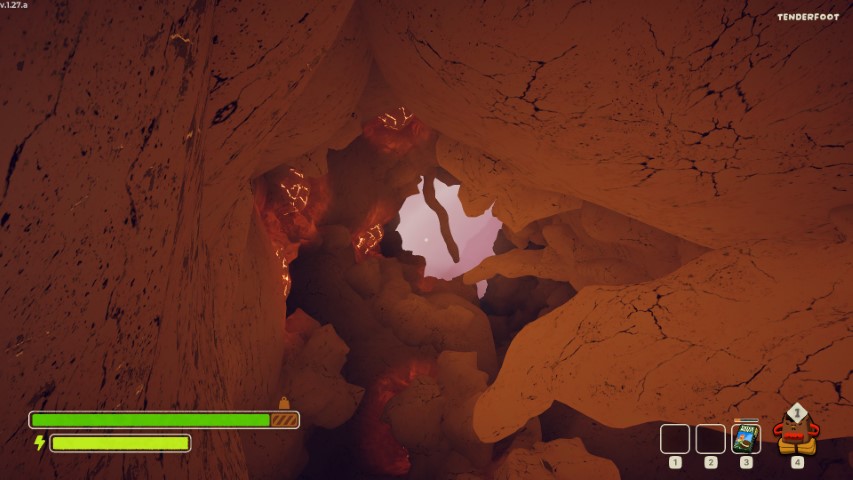 second screenshot from the Klin, it is a very difficult climb with very little footholds.